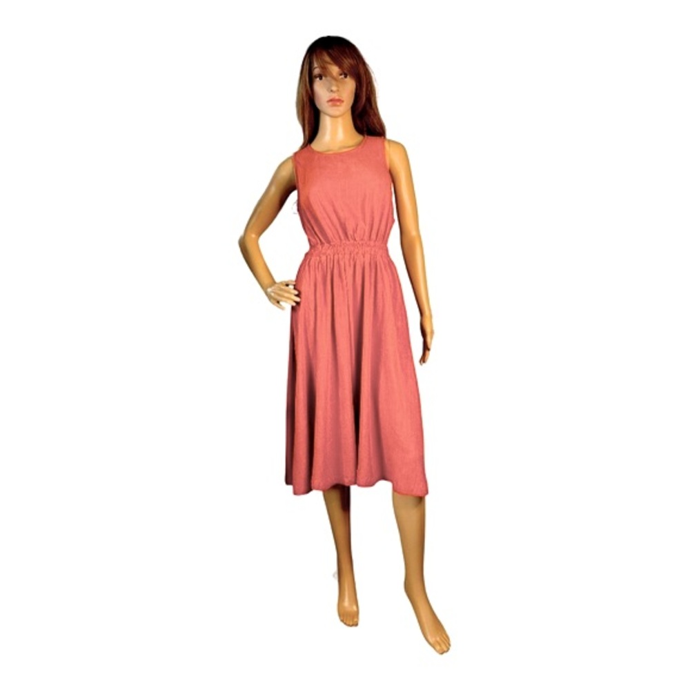 Cefian Cinnamon Color dress